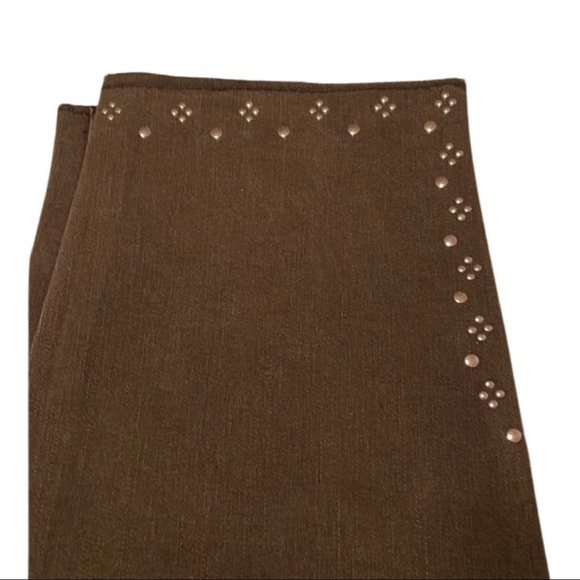 Sofia Vergara Rosa High Rise Curvy Ankle Studded Jeans Size 20 - Picture 7 of 11